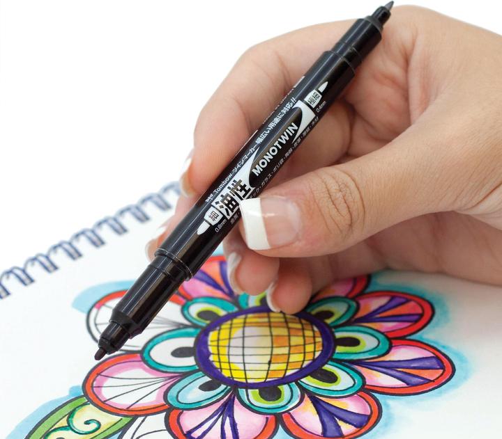 Produktbild Tombow Permanent-Marker MONO twin Blau (Blau, 0.80 mm, 1 x)