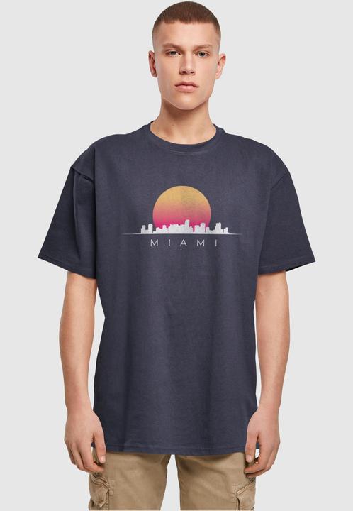 Actual product image Merchcode Miami X Heavy Oversize Tee-BY102 - 117607 (M)