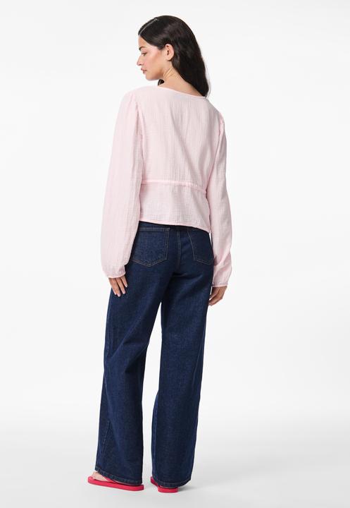 Immagine prodotto Pieces PCSASTINA Musselin Oberteil mit langen Ärmeln (XL)