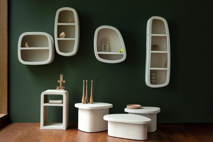 Actual product image Dutchbone Veda Wall Cabinet 1 Shelf Middle