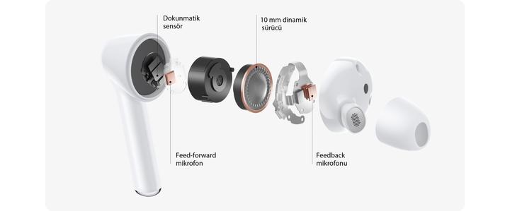 Produktbild Huawei FreeBuds 3i (ANC, 3.50 h, Kabellos)