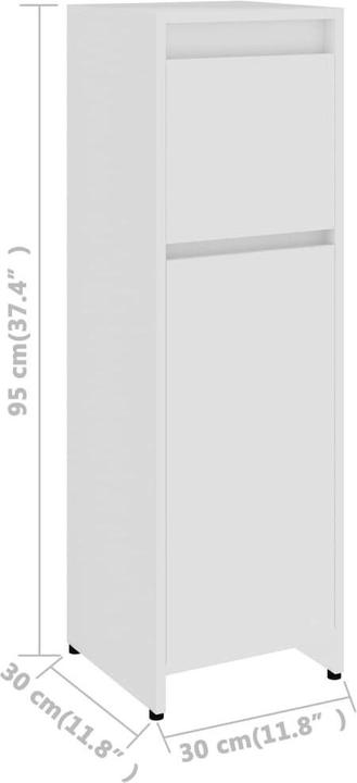 Actual product image VidaXL Despina (30 x 30 x 95 cm)