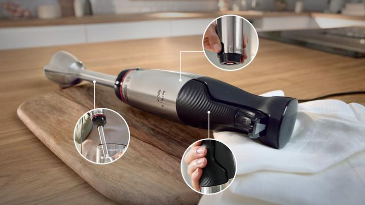 Image du produit Bosch Hausgeräte MSM6M623 ErgoMaster Série 6 Inox/noir, 1000 W