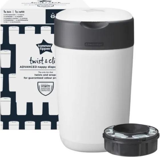 Actual product image Sangenic Nappy pail Twist & Click (1 x)