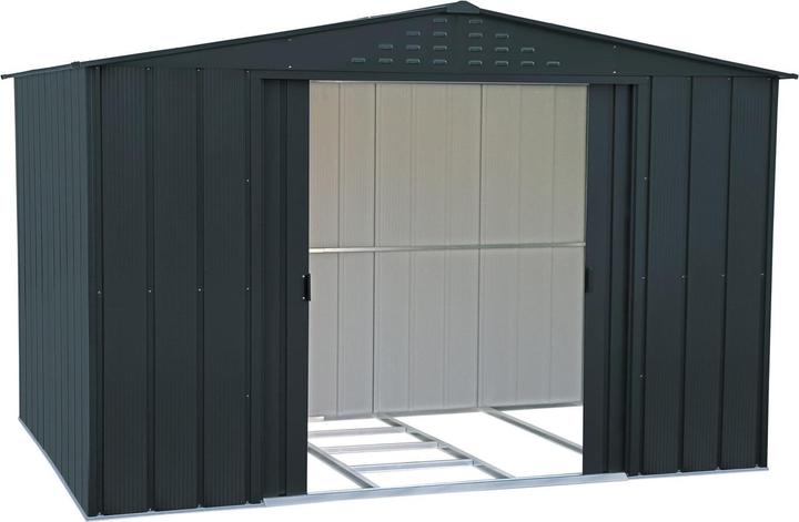 Produktbild Duramax Metall Gerätehaus 321x233 Gartenhaus