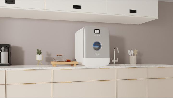 Productafbeelding Daan Tech Bob wit/zilver vaatwasser