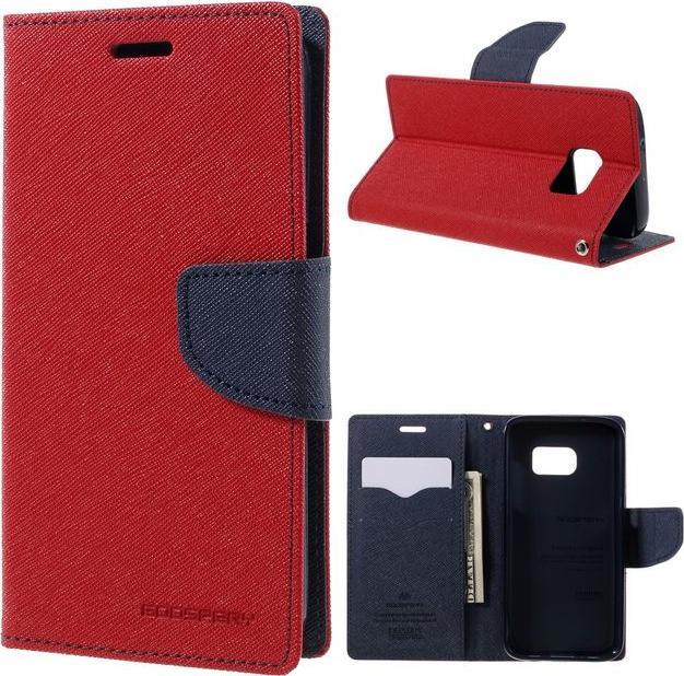 Navy blue, Red