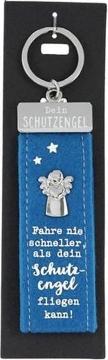 Actual product image Depesche Keychain guardian angel, blue