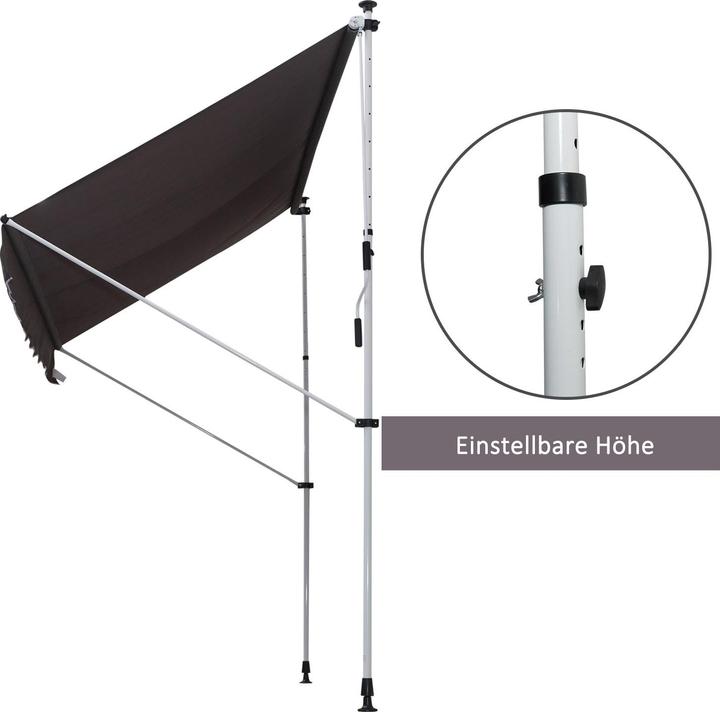 Produktbild Outsunny Klemmmarkise (2 m)
