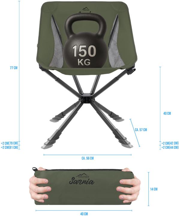 Actual product image Normani Campingstuhl Sarnia - 9693