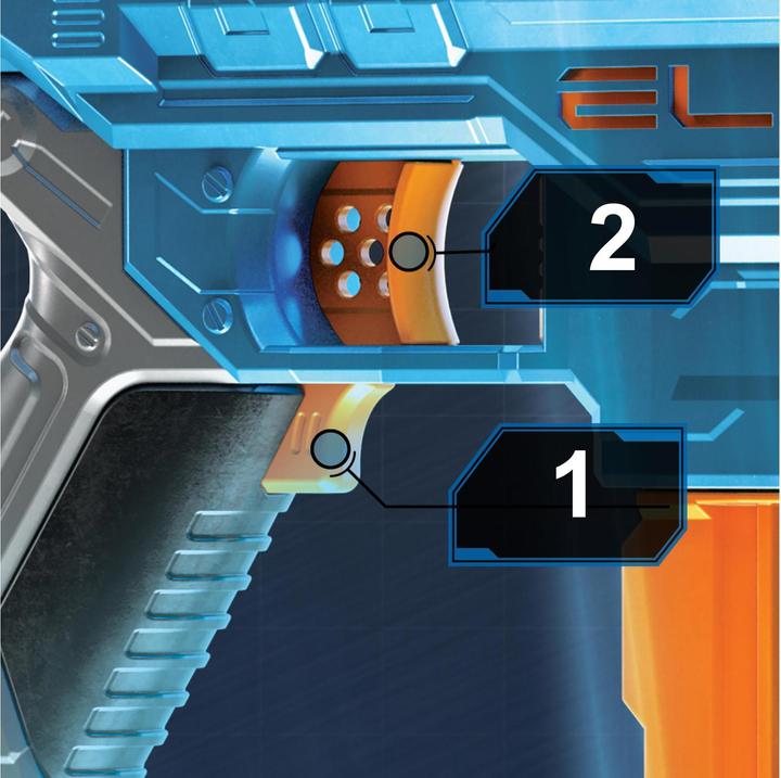 Immagine prodotto Nerf Turbina Elite 2.0 CS-18