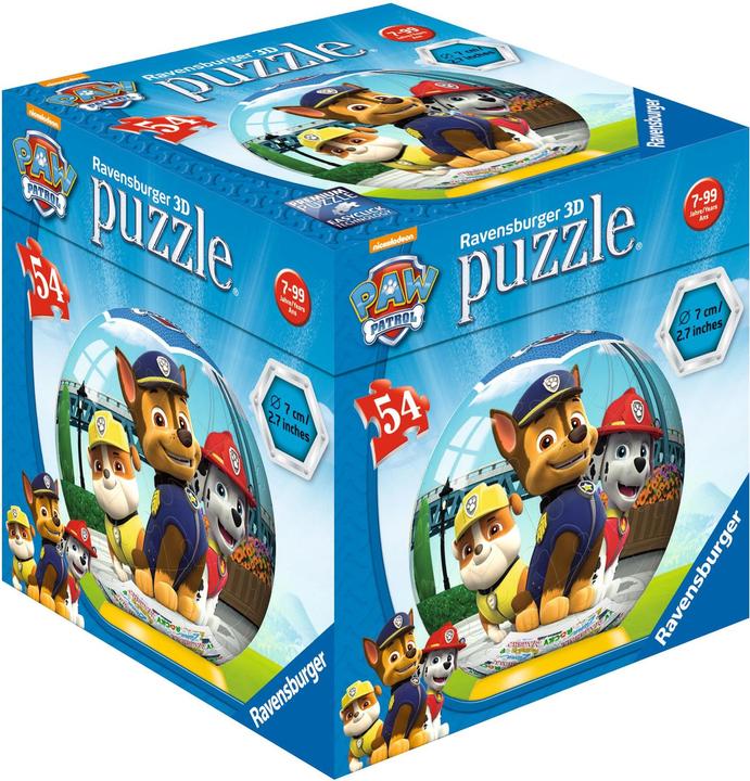 Produktbild Ravensburger 11917 Puzzleball Paw Patrol 54 Teile (54 Teile)