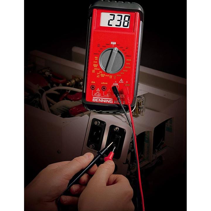 Actual product image Benning Hand Multimeter digital MM 2 K (CAT III 600V)