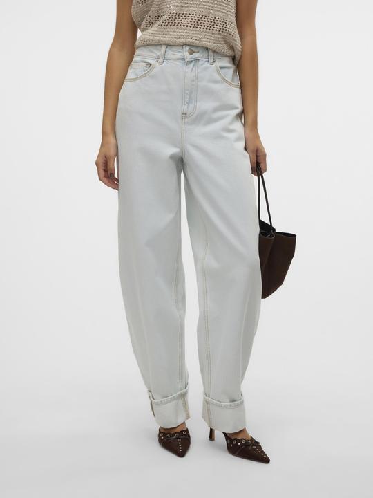 Immagine prodotto Vero Moda VMBILLIE Hohe Taille Barrel Fit Jeans Mom Jeans (W31/L32)