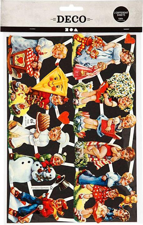 Produktbild Creativ Company Vintage Bilder Nostalgische Kinder, 2 Blatt