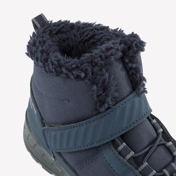 Produktbild Quechua Winterschuhe Kinder Gr. 24–34 Klett warm wasserdicht Winterwandern - SH100 (31)