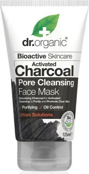 Actual product image Dr. Organic CARBÓN mascarilla facial 125 ml (125 ml)