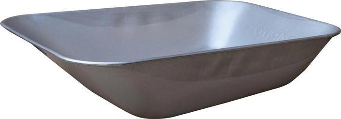 Actual product image Capito Wheelbarrow trough Carry 85 l galvanised