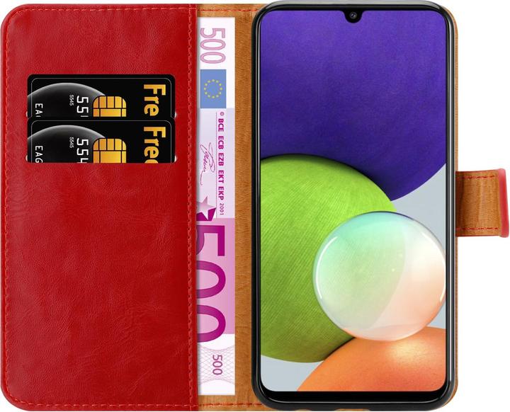 Produktbild Cadorabo Luxury Book Hülle (Samsung Galaxy M22, Samsung Galaxy A22, Samsung Galaxy A32)