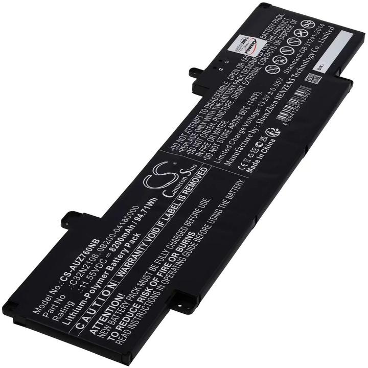Immagine prodotto AccuCell Batteria Asus ZenBook Pro 16X OLED UZ7602ZM Tipo C32N2108 (8200 mAh)