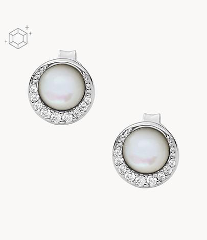 Actual product image Fossil Sterling Silver (Sterling Silver, Mother-of-pearl)