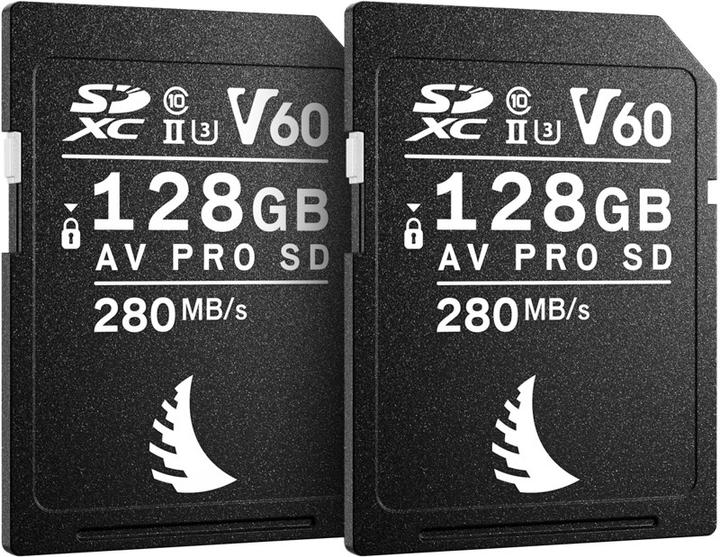 Actual product image Angelbird MatchPack Canon SD V60 128 GB | 2 Pack (128 GB, SDXC, U3, UHS-II)
