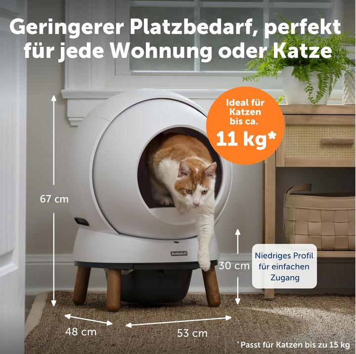 Actual product image PetSafe Ecom Smartspin Auto Litter Box robot - (72984917986) (Self-cleaning litter tray)