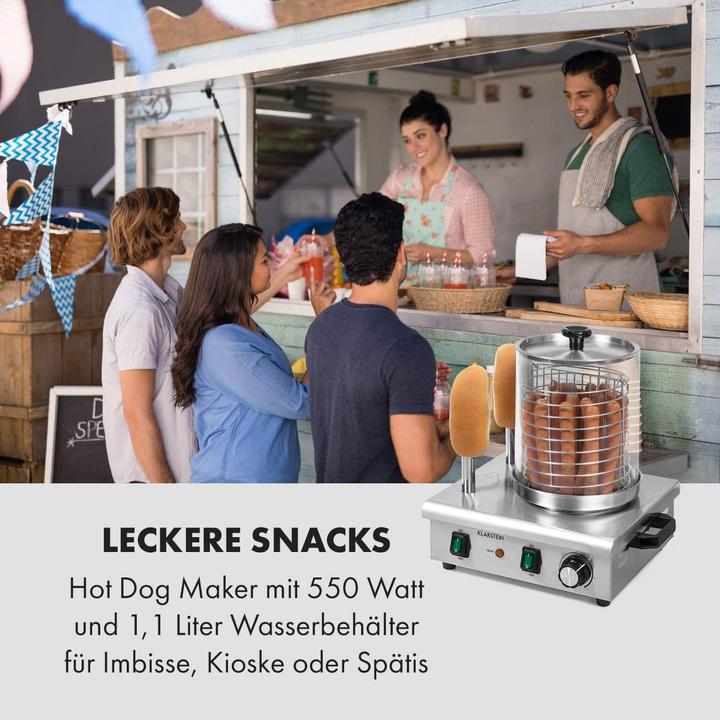 Immagine prodotto Klarstein Fabbrica di salsicce Pro 550 Watt