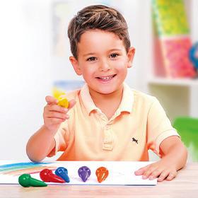 Image du produit Pelikan crayons de cire (Multicolore, 6 x)