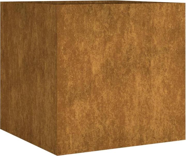 Produktbild VidaXL Pflanzkübel 40x41x40 cm Cortenstahl, Farbe: Rostig