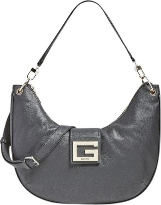 Immagine prodotto Guess Brightside, Polyurethane, Textile Bag, Large Hobo, Black, For Women