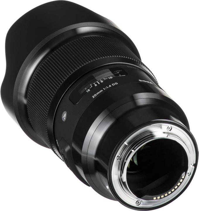 Image du produit Sigma 20mm, f/1.4 DG HSM ART, Sony E (Sony E, Plein format, APS-C / DX)