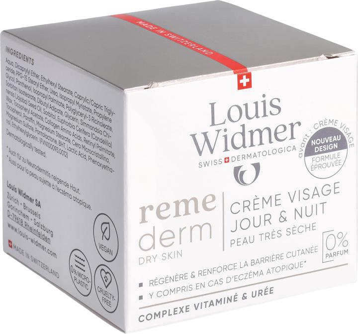 Immagine prodotto Widmer Louis Remederm Gesichtscreme Tag und Nacht ohne Parfum 50 ml (50 ml, Crema 24h)