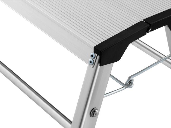 Actual product image Hailo D60 StandardLine, aluminium stepladder, 2x2 steps (Stile, 49 cm)