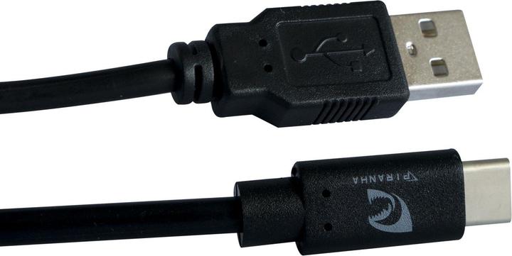 Actual product image Piranha USB-C Charging Cable 3m (3 m, USB 3.2 Gen 1)