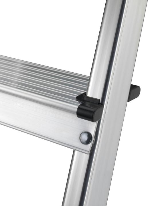 Produktbild Hailo L60 StandardLine, Alu-Sicherheits-Stehleiter, 6 Stufen (Stehleiter, 128 cm)