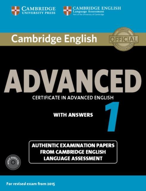 Image du produit Cambridge English Advanced 1. Student's Book Pack with Answers (Anglais, Cambridge University Press, 2014)