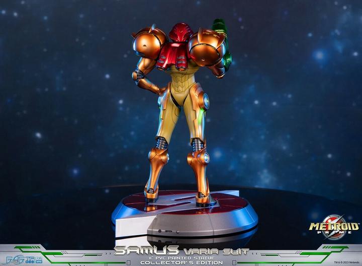 Actual product image First 4 Figures Metroid Prime PVC Statue Samus Varia Suit Collector's Edition 27 cm