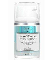 Actual product image Apis Natural Cosmetics Apis Active Moisturising Cream With Dead Sea Minerals And Hyaluronic Acid 30+ 50Ml (50 ml, 24h cream)