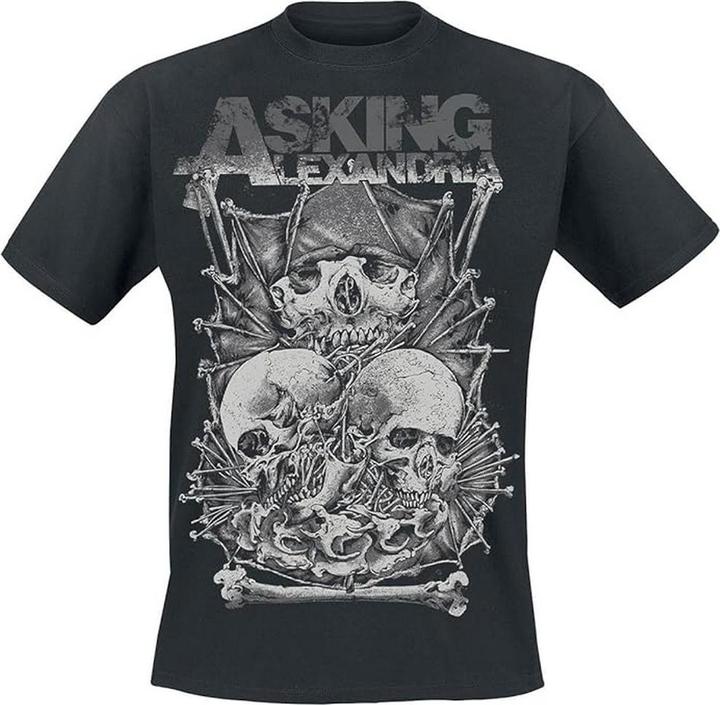 Asking Alexandria Skull Stack TShirt