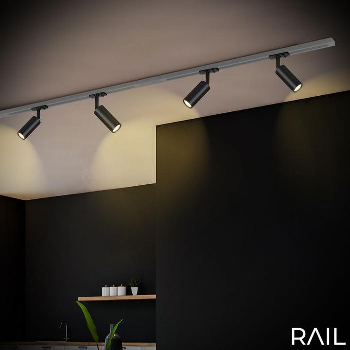 Produktbild Briloner 0 HV-Stromschienensystem - LED Spot, Schwarz, 1xLED/4,5W
