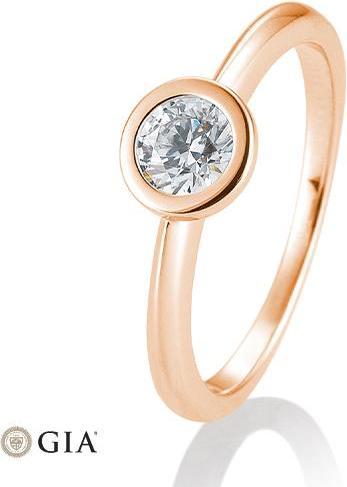 Breuning Ring Zarge 0,40-0,60 ct. (53, 585/14 K Gold)