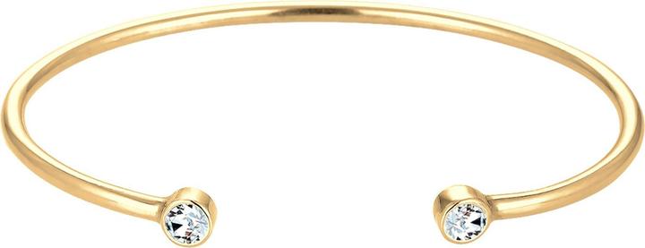 Immagine prodotto Elli Armreif mit Kristallen (17 cm, Argento)