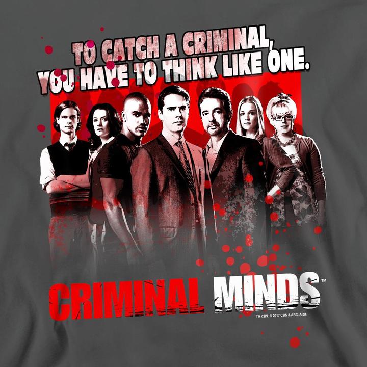 Immagine prodotto Criminal Minds Think Like One Felpa Adulto Unisex (L)