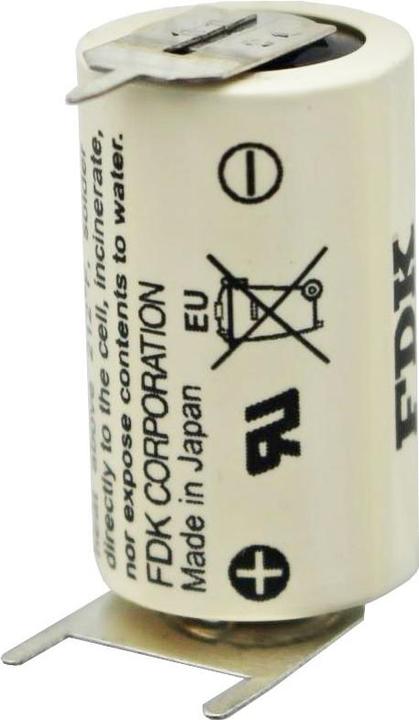 Produktbild FDK Batterie CR14250 SE 1/2AA, IEC CR14250, 3er Print (1 Stk., CR 1/2AA, 850 mAh)