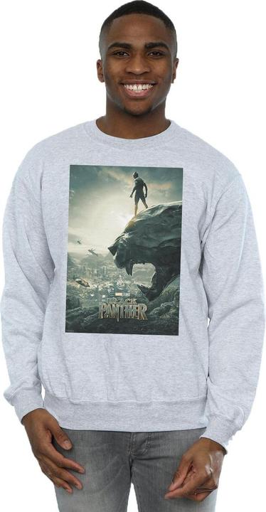 Produktbild Black Panther Poster Baumwolle Sweatshirt (S)