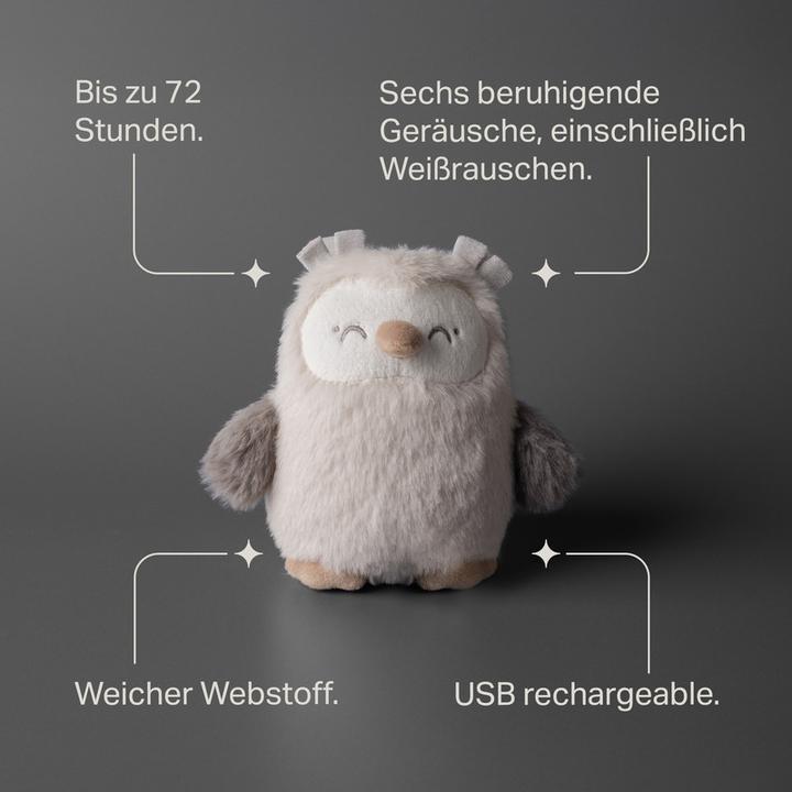 Produktbild Tommee Tippee Mini-Reiseeinschlafhilfe mit weissem Rauschen, CrySensor, USB aufladbar und waschmaschinenfest