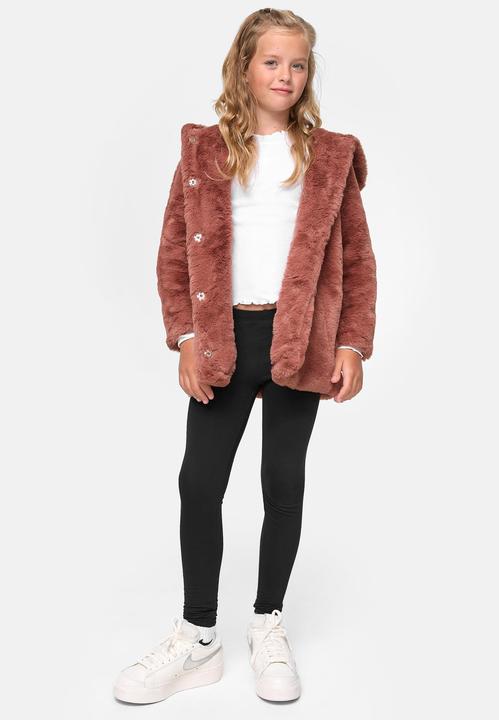 Actual product image Urban Classics Girls Hooded Teddy Coat (134, 140)