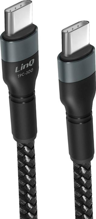 Actual product image LinQ TPC-300 cable (3 m, USB 3.2 Gen 1, 60 W)