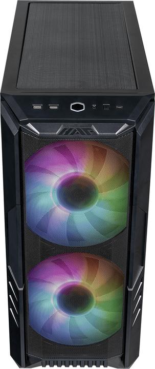 Produktbild Cooler Master HAF 500, Midi-Tower, ARGB, Tempered Glass (ATX, mATX, Mini-ITX, E-ATX)